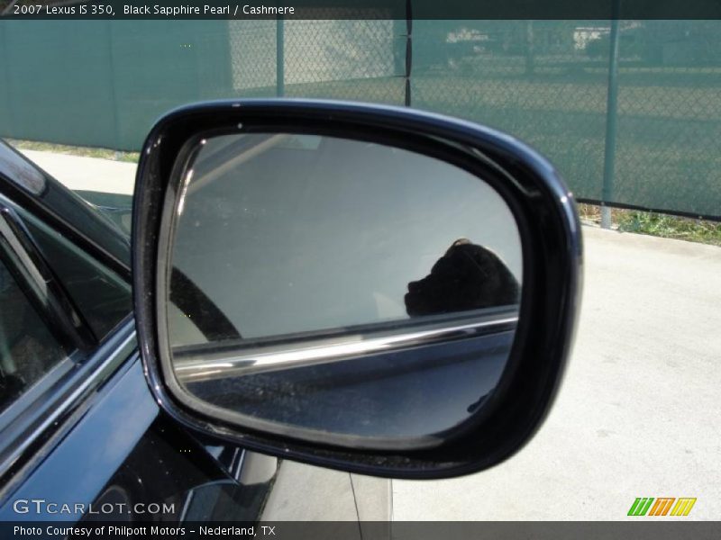 Black Sapphire Pearl / Cashmere 2007 Lexus IS 350