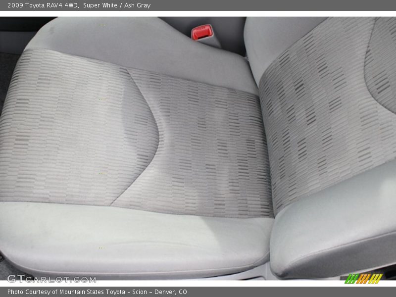 Super White / Ash Gray 2009 Toyota RAV4 4WD