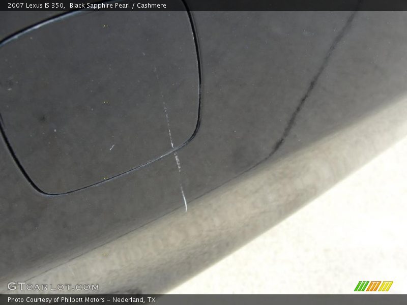 Black Sapphire Pearl / Cashmere 2007 Lexus IS 350