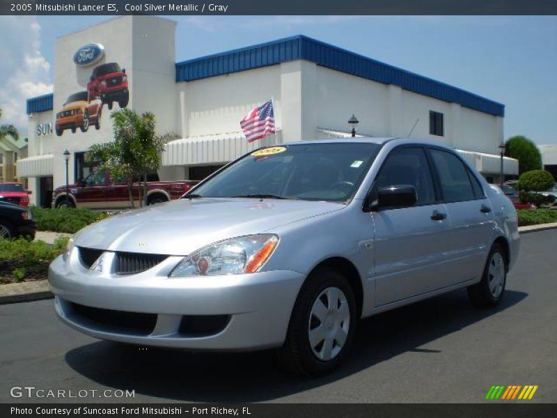 Cool Silver Metallic / Gray 2005 Mitsubishi Lancer ES