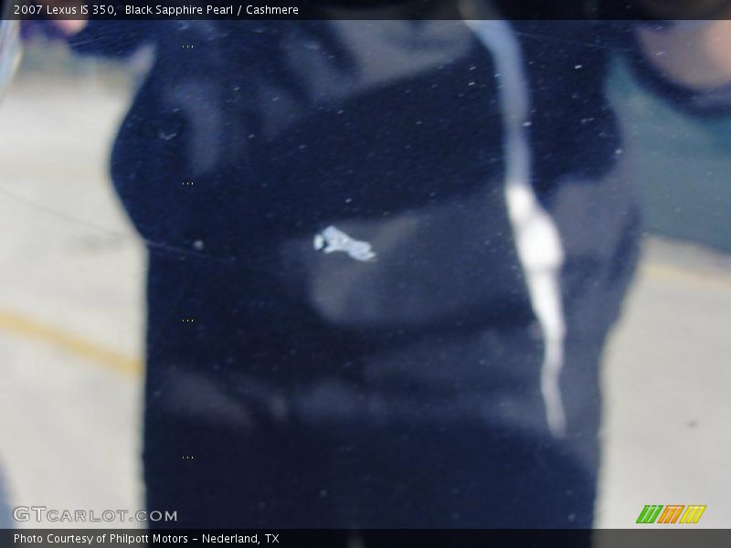 Black Sapphire Pearl / Cashmere 2007 Lexus IS 350