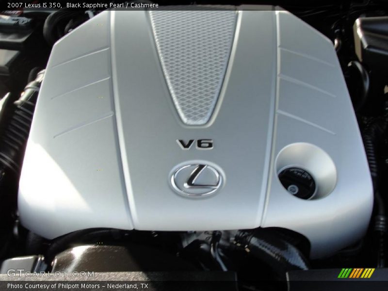 Black Sapphire Pearl / Cashmere 2007 Lexus IS 350