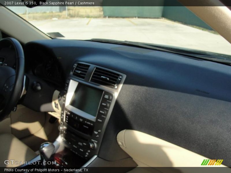 Black Sapphire Pearl / Cashmere 2007 Lexus IS 350