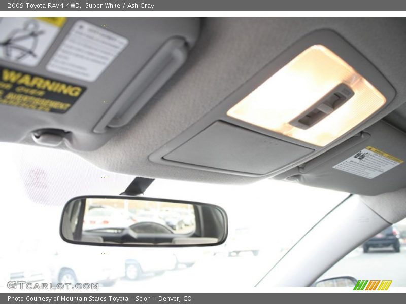 Super White / Ash Gray 2009 Toyota RAV4 4WD