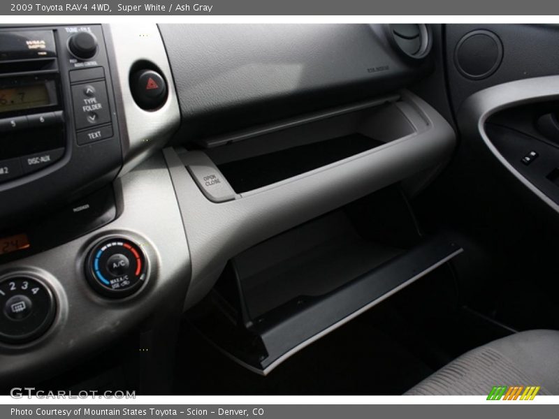 Super White / Ash Gray 2009 Toyota RAV4 4WD