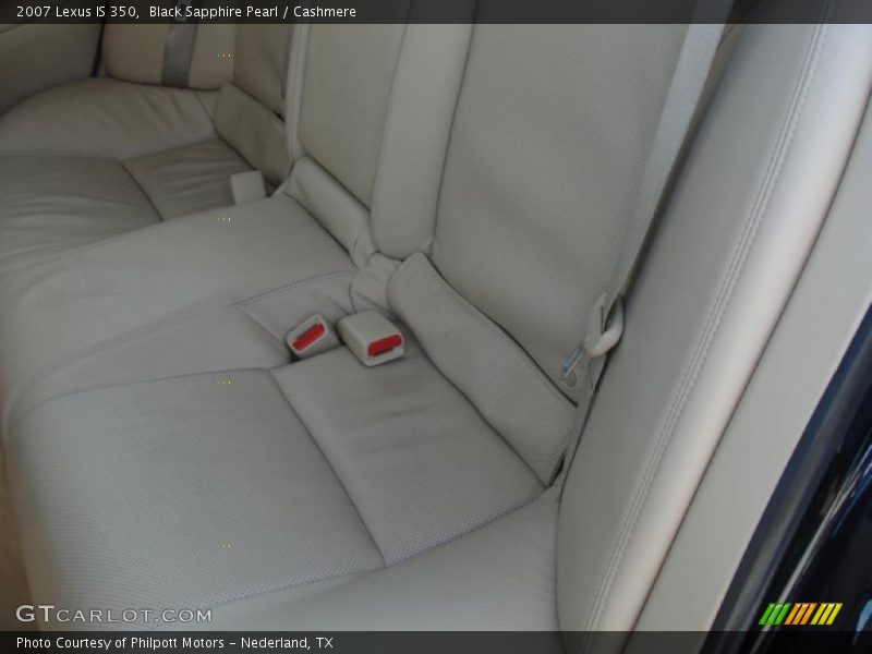 Black Sapphire Pearl / Cashmere 2007 Lexus IS 350
