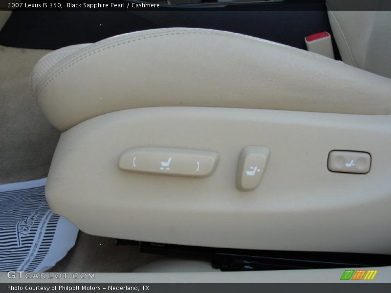 Black Sapphire Pearl / Cashmere 2007 Lexus IS 350