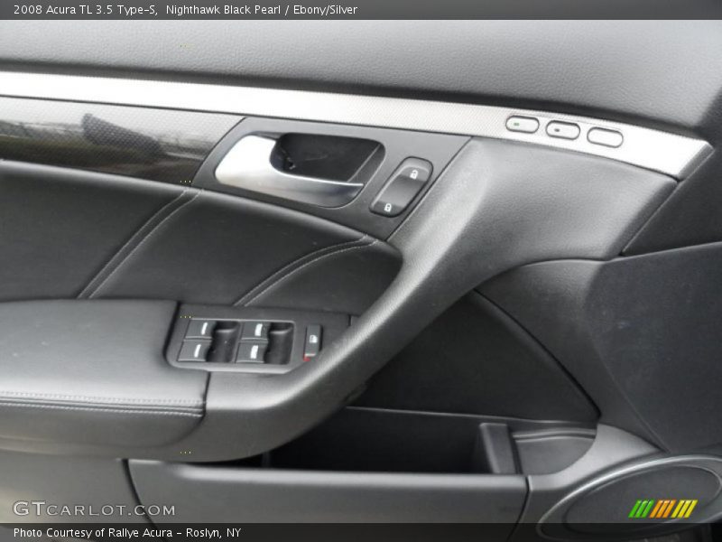 Nighthawk Black Pearl / Ebony/Silver 2008 Acura TL 3.5 Type-S