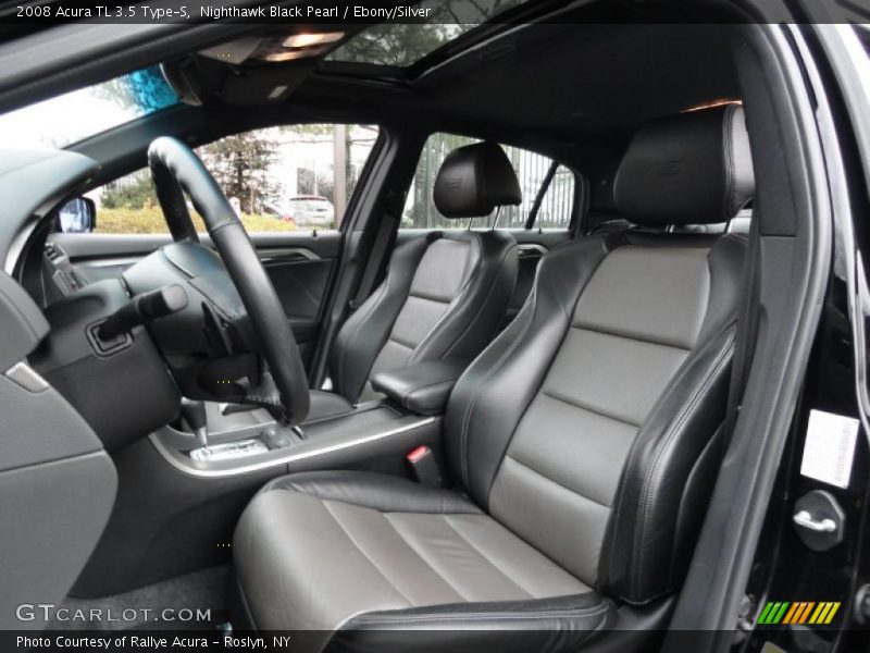 Nighthawk Black Pearl / Ebony/Silver 2008 Acura TL 3.5 Type-S