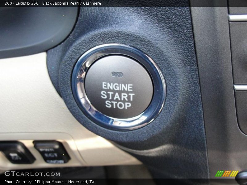 Black Sapphire Pearl / Cashmere 2007 Lexus IS 350