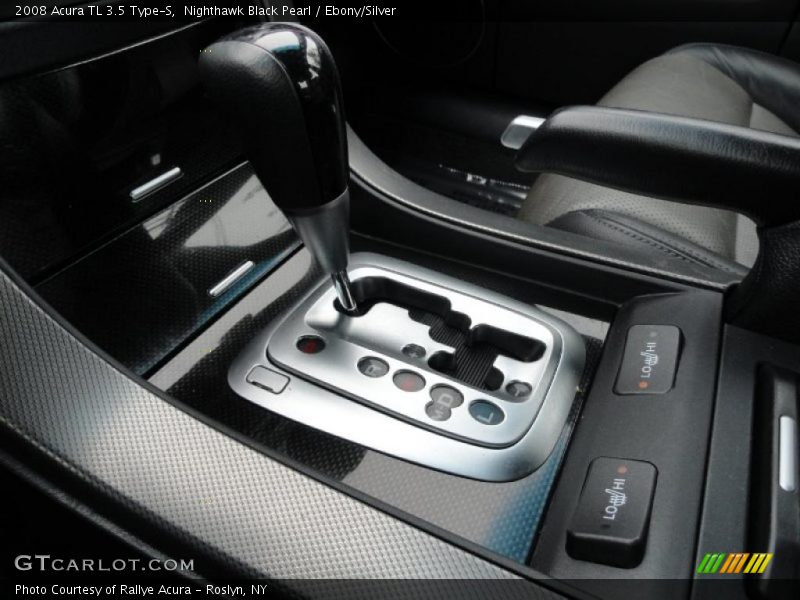 Nighthawk Black Pearl / Ebony/Silver 2008 Acura TL 3.5 Type-S