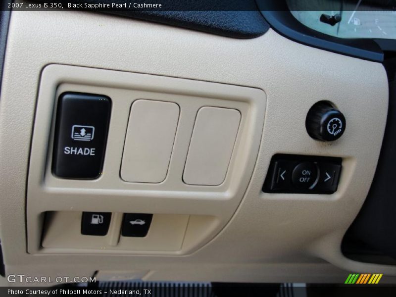 Black Sapphire Pearl / Cashmere 2007 Lexus IS 350