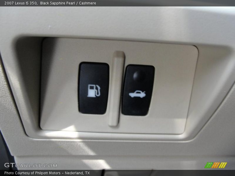 Black Sapphire Pearl / Cashmere 2007 Lexus IS 350