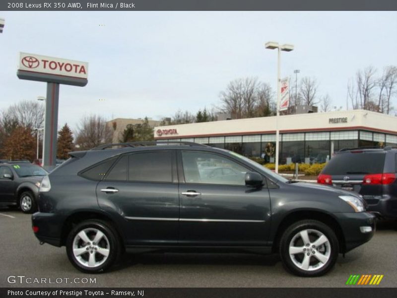 Flint Mica / Black 2008 Lexus RX 350 AWD