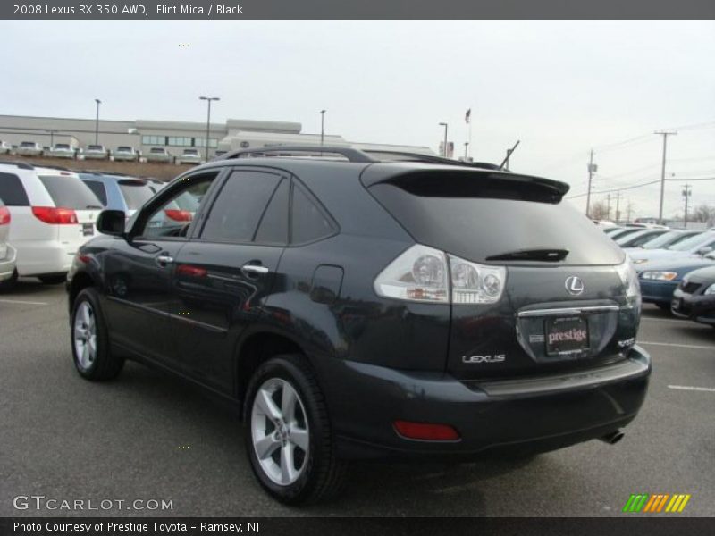 Flint Mica / Black 2008 Lexus RX 350 AWD