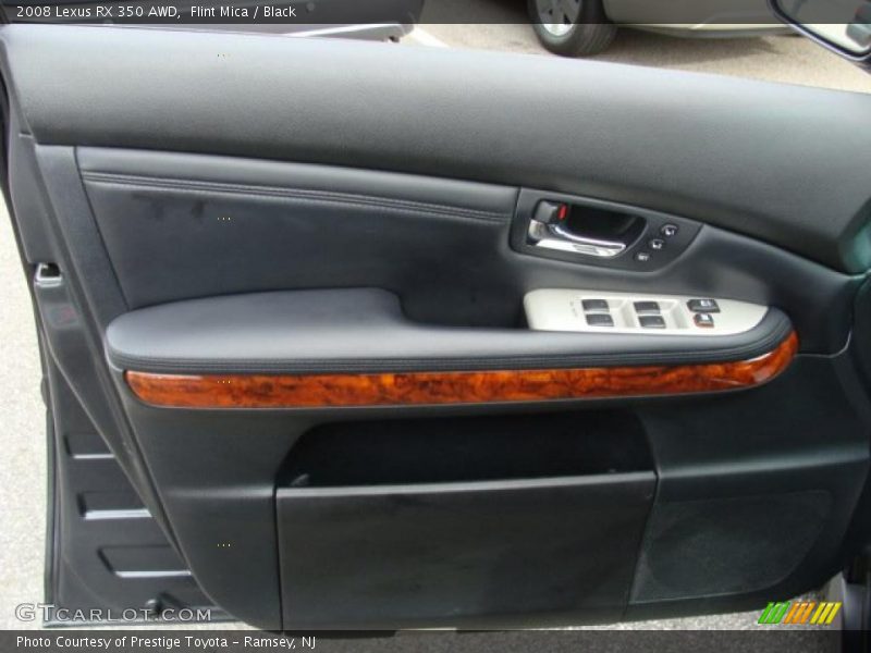 Flint Mica / Black 2008 Lexus RX 350 AWD