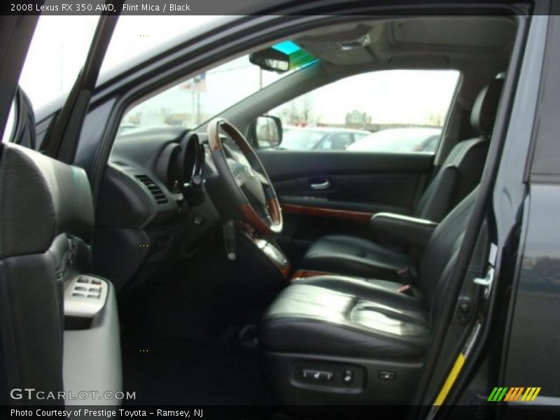 Flint Mica / Black 2008 Lexus RX 350 AWD