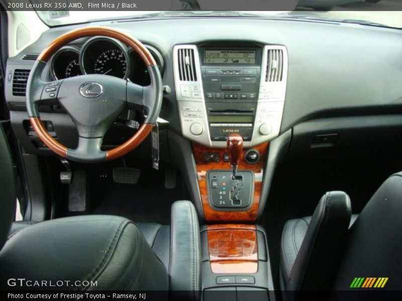 Flint Mica / Black 2008 Lexus RX 350 AWD