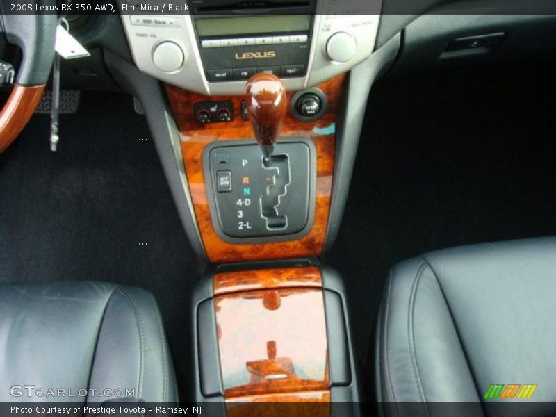 Flint Mica / Black 2008 Lexus RX 350 AWD