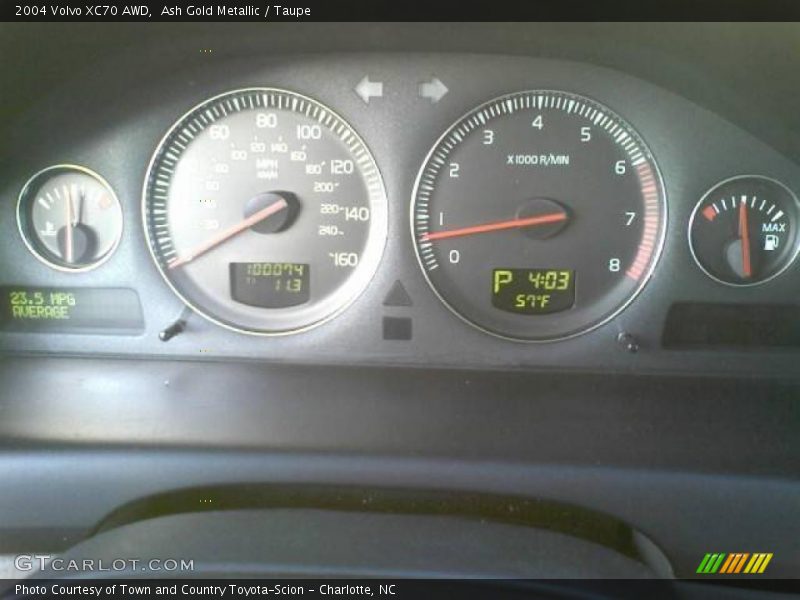Ash Gold Metallic / Taupe 2004 Volvo XC70 AWD