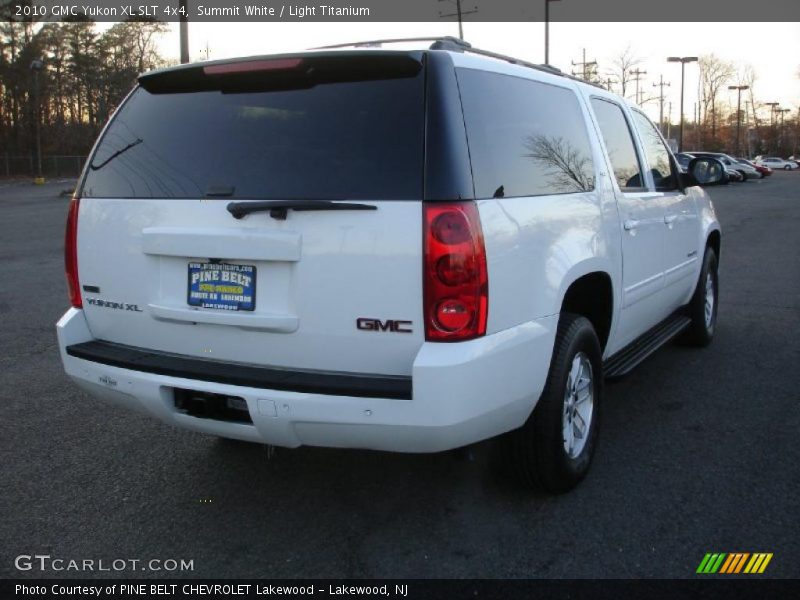 Summit White / Light Titanium 2010 GMC Yukon XL SLT 4x4