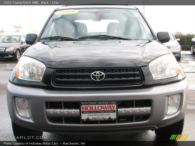 Black / Gray 2003 Toyota RAV4 4WD