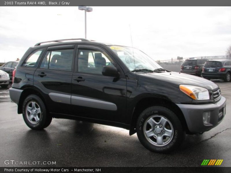 Black / Gray 2003 Toyota RAV4 4WD