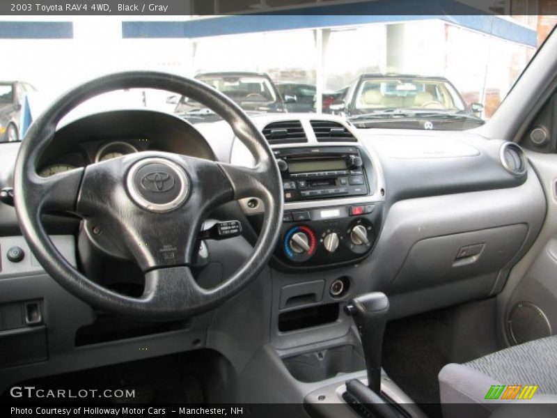 Black / Gray 2003 Toyota RAV4 4WD