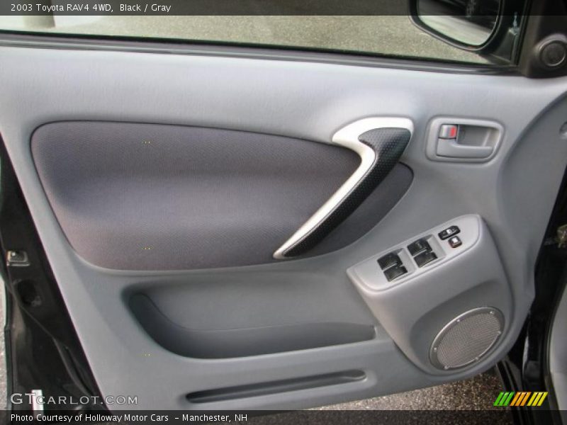 Black / Gray 2003 Toyota RAV4 4WD