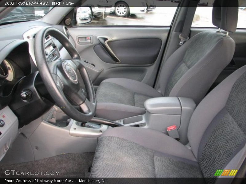 Black / Gray 2003 Toyota RAV4 4WD