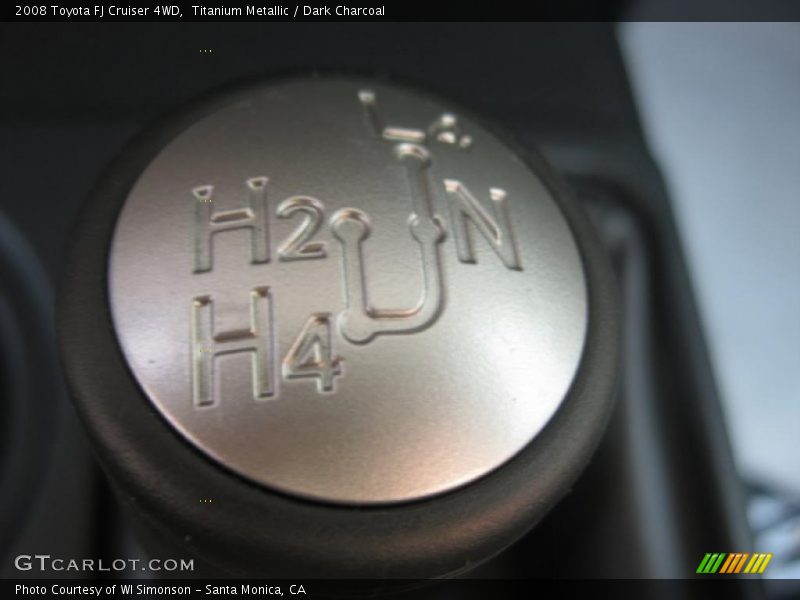 Titanium Metallic / Dark Charcoal 2008 Toyota FJ Cruiser 4WD