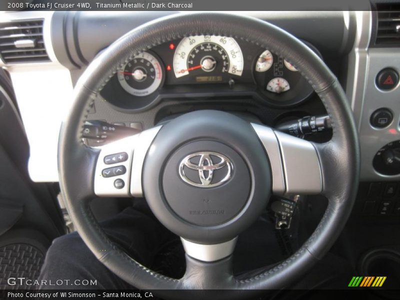 Titanium Metallic / Dark Charcoal 2008 Toyota FJ Cruiser 4WD