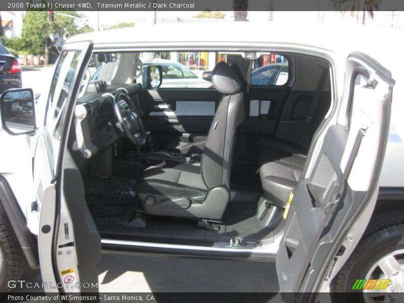 Titanium Metallic / Dark Charcoal 2008 Toyota FJ Cruiser 4WD