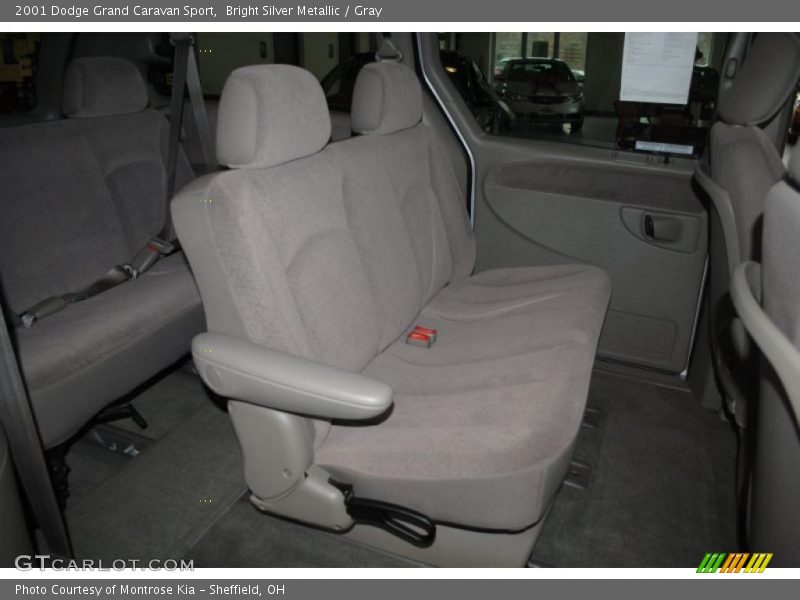 Bright Silver Metallic / Gray 2001 Dodge Grand Caravan Sport