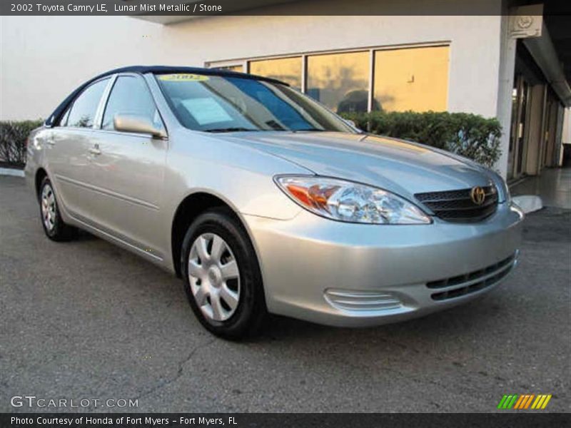 Lunar Mist Metallic / Stone 2002 Toyota Camry LE
