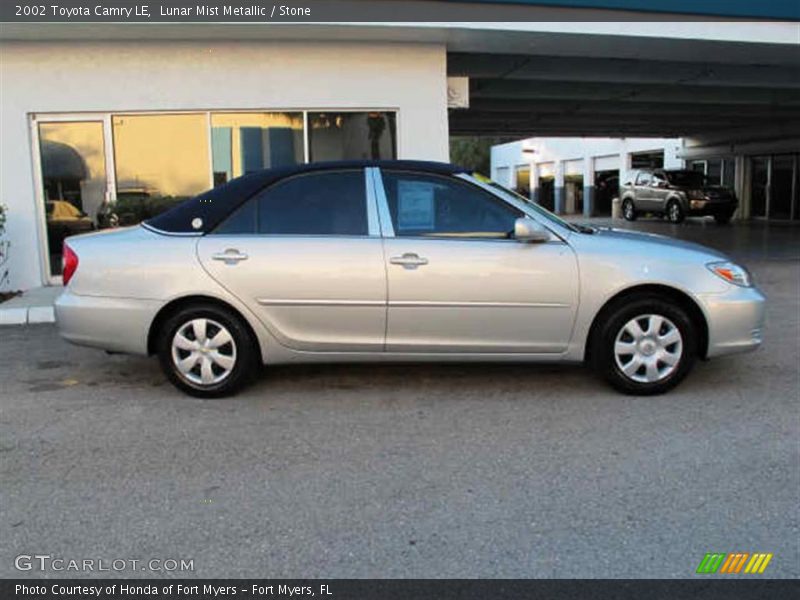 Lunar Mist Metallic / Stone 2002 Toyota Camry LE