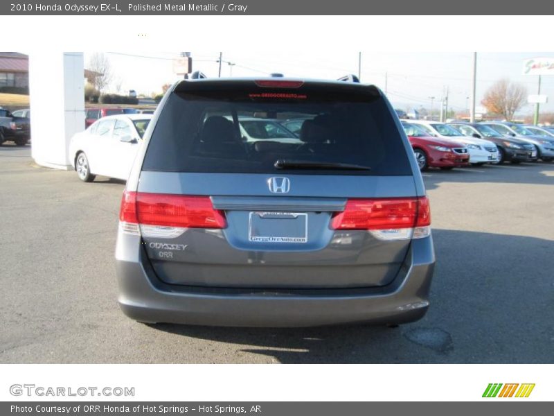 Polished Metal Metallic / Gray 2010 Honda Odyssey EX-L