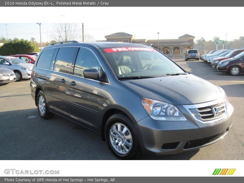 Polished Metal Metallic / Gray 2010 Honda Odyssey EX-L
