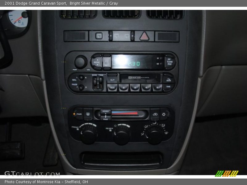 Bright Silver Metallic / Gray 2001 Dodge Grand Caravan Sport