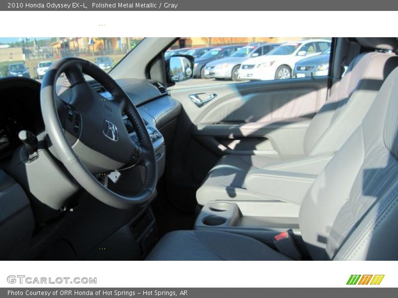 Polished Metal Metallic / Gray 2010 Honda Odyssey EX-L