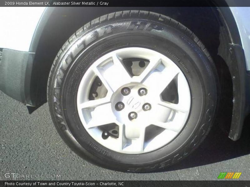 Alabaster Silver Metallic / Gray 2009 Honda Element LX