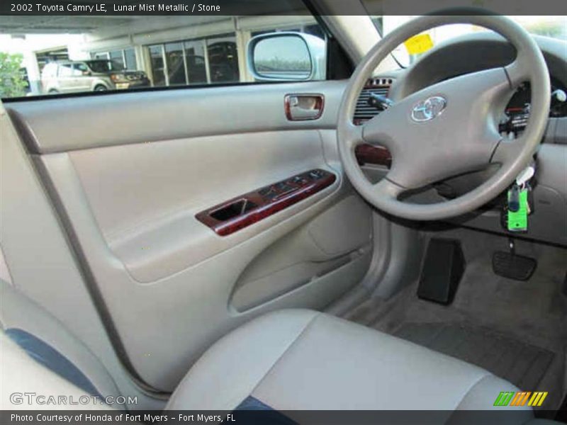 Lunar Mist Metallic / Stone 2002 Toyota Camry LE