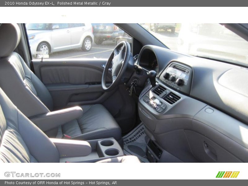 Polished Metal Metallic / Gray 2010 Honda Odyssey EX-L