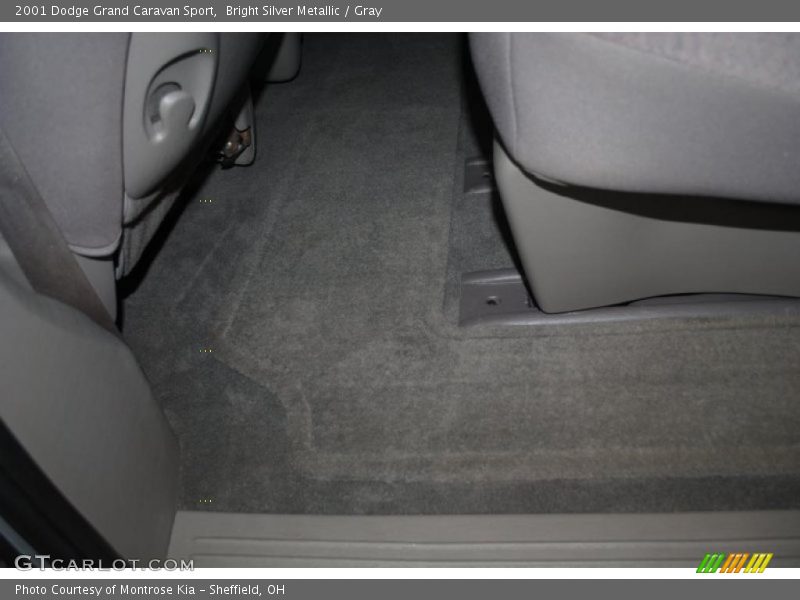 Bright Silver Metallic / Gray 2001 Dodge Grand Caravan Sport