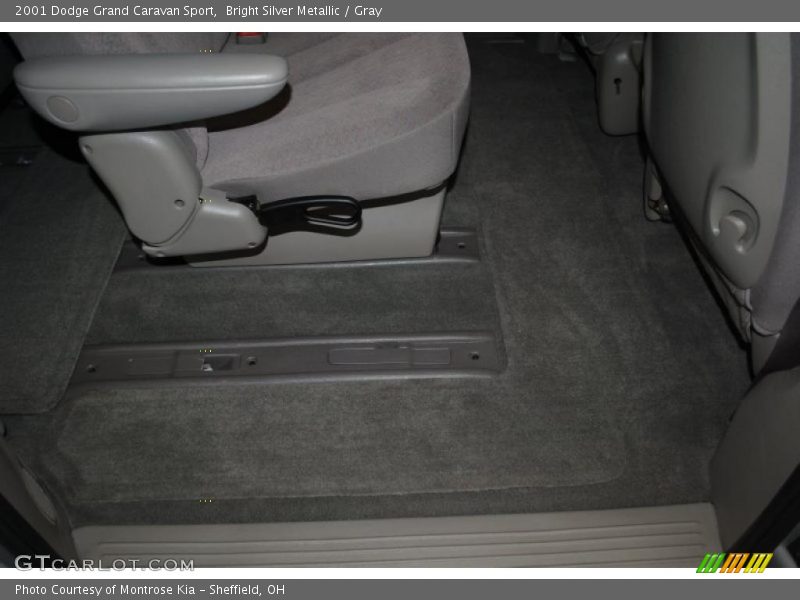 Bright Silver Metallic / Gray 2001 Dodge Grand Caravan Sport