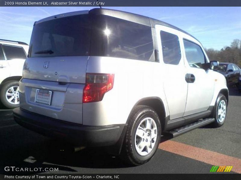 Alabaster Silver Metallic / Gray 2009 Honda Element LX