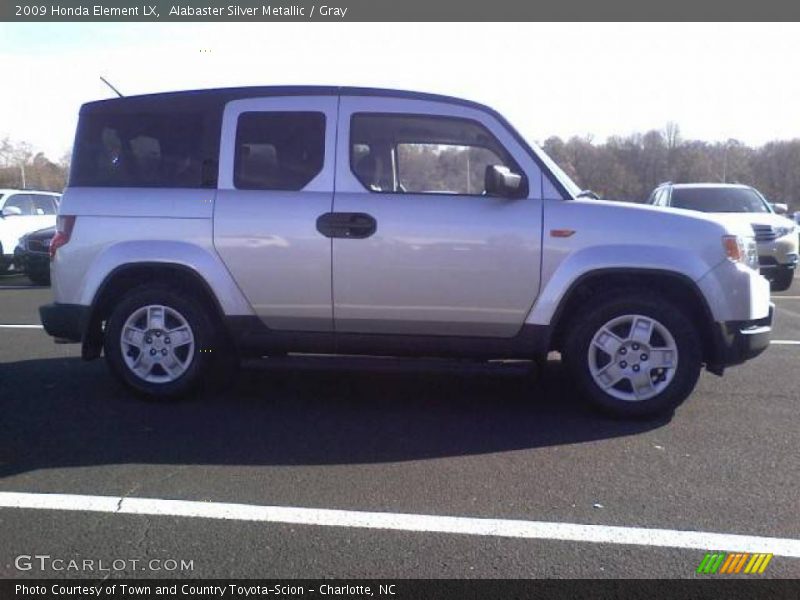 Alabaster Silver Metallic / Gray 2009 Honda Element LX