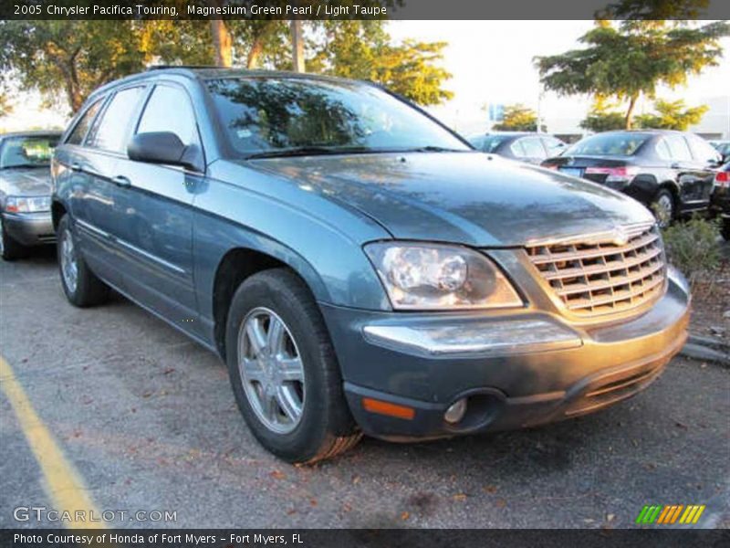 Magnesium Green Pearl / Light Taupe 2005 Chrysler Pacifica Touring