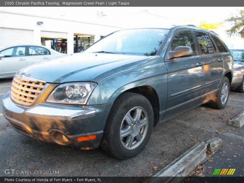Magnesium Green Pearl / Light Taupe 2005 Chrysler Pacifica Touring