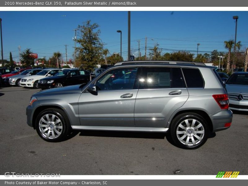 Palladium Silver Metallic / Almond/Black 2010 Mercedes-Benz GLK 350